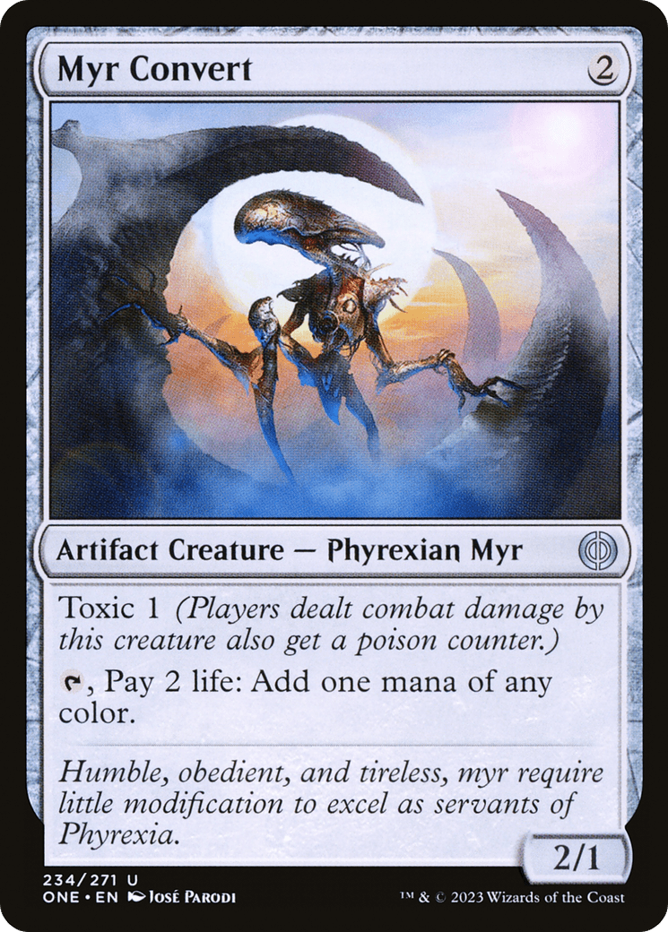 Myr Convert [Phyrexia: All Will Be One] MTG Single Magic: The Gathering  | Multizone: Comics And Games