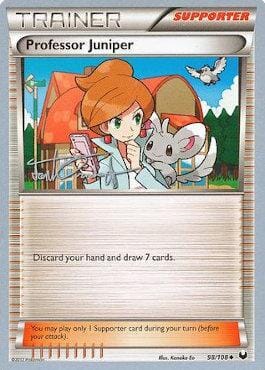 Professor Juniper (98/108) (Trevgor - Trent Orndorff) [World Championships 2014] Pokemon Single Pokémon  | Multizone: Comics And Games