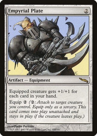 Empyrial Plate [Mirrodin] MTG Single Magic: The Gathering  | Multizone: Comics And Games