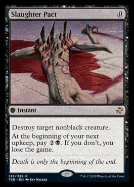 Slaughter Pact [Time Spiral Remastered] MTG Single Magic: The Gathering  | Multizone: Comics And Games