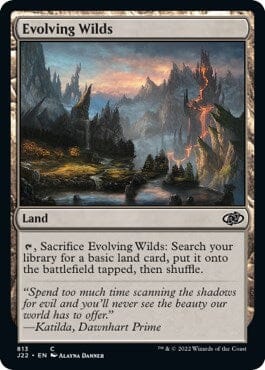 Evolving Wilds [Jumpstart 2022] MTG Single Magic: The Gathering  | Multizone: Comics And Games