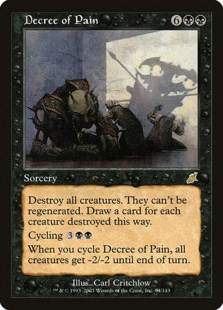 Decree of Pain [Scourge] MTG Single Magic: The Gathering  | Multizone: Comics And Games