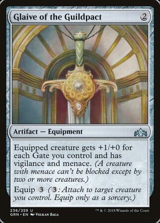 Glaive of the Guildpact [Guilds of Ravnica] MTG Single Magic: The Gathering  | Multizone: Comics And Games