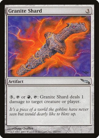 Granite Shard [Mirrodin] MTG Single Magic: The Gathering  | Multizone: Comics And Games