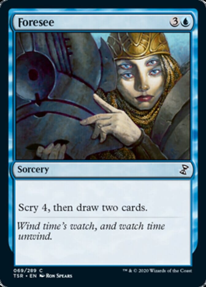 Foresee [Time Spiral Remastered] MTG Single Magic: The Gathering  | Multizone: Comics And Games