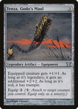 Tenza, Godo's Maul [Champions of Kamigawa] MTG Single Magic: The Gathering  | Multizone: Comics And Games