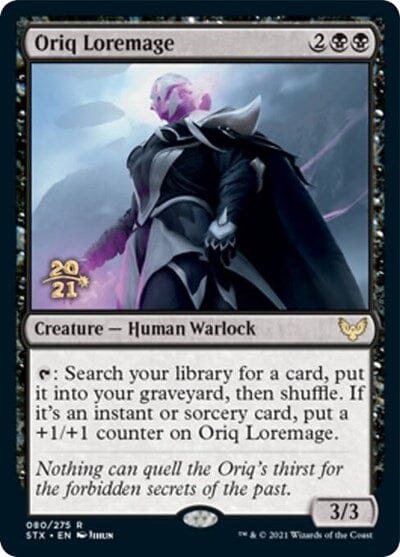 Oriq Loremage [Strixhaven: School of Mages Prerelease Promos] MTG Single Magic: The Gathering  | Multizone: Comics And Games