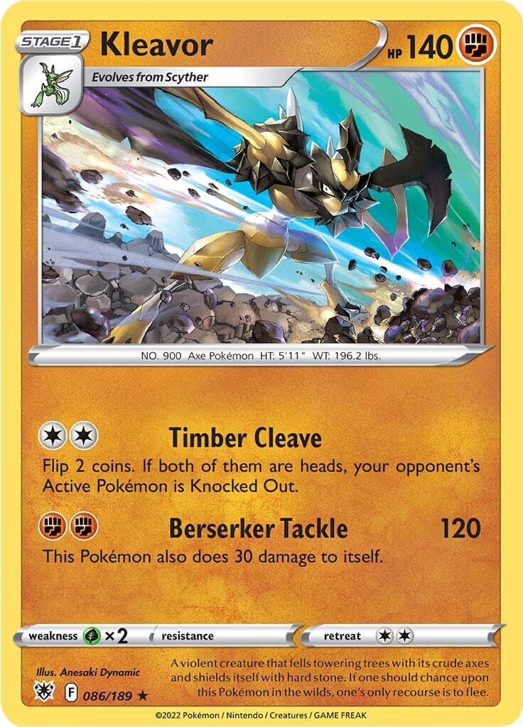 Kleavor (086/189) [Sword & Shield: Astral Radiance] Pokemon Single Pokémon  | Multizone: Comics And Games