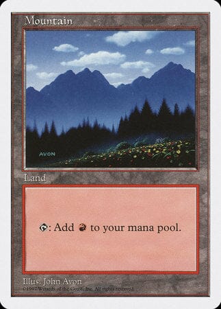 Mountain (433) [Fifth Edition] MTG Single Magic: The Gathering  | Multizone: Comics And Games
