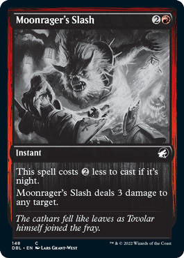 Moonrager's Slash [Innistrad: Double Feature] MTG Single Magic: The Gathering  | Multizone: Comics And Games