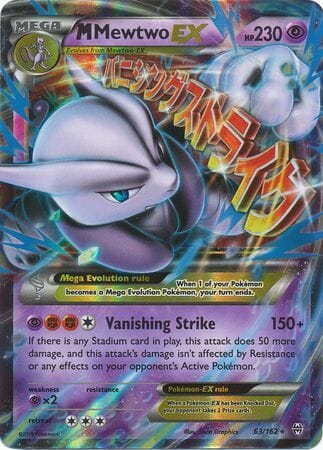 M Mewtwo EX (63/162) (Jumbo Card) [XY: BREAKthrough] Pokemon Single Pokémon  | Multizone: Comics And Games
