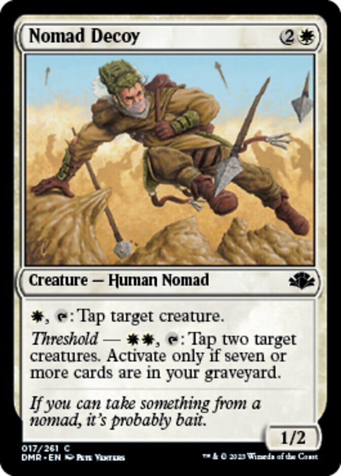 Nomad Decoy [Dominaria Remastered] MTG Single Magic: The Gathering  | Multizone: Comics And Games
