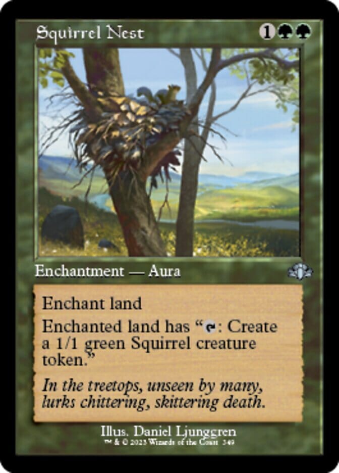 Squirrel Nest (Retro) [Dominaria Remastered] MTG Single Magic: The Gathering  | Multizone: Comics And Games