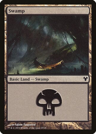 Swamp [Modern Event Deck 2014] MTG Single Magic: The Gathering  | Multizone: Comics And Games