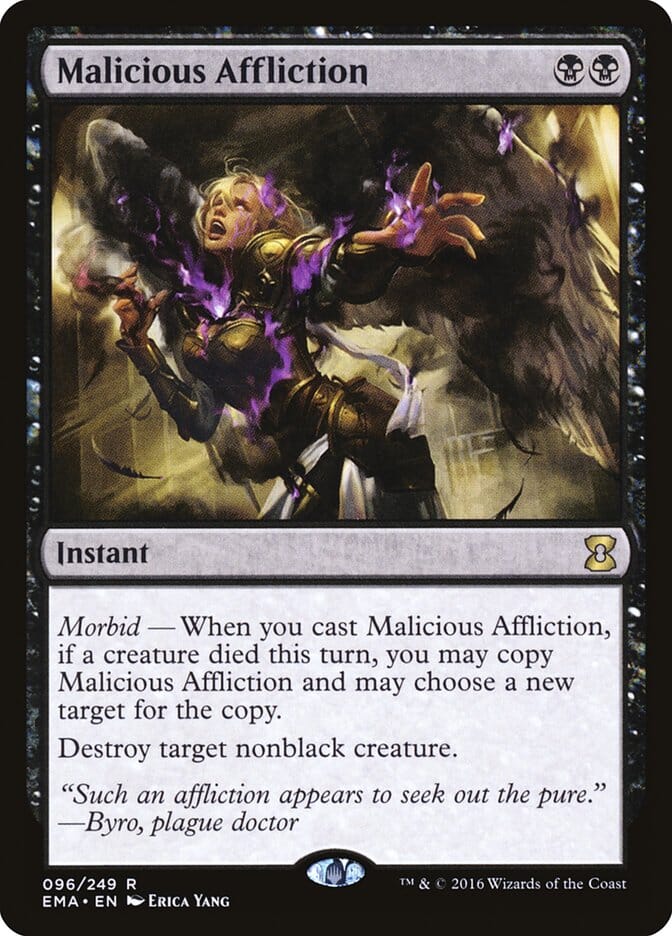 Malicious Affliction [Eternal Masters] MTG Single Magic: The Gathering  | Multizone: Comics And Games