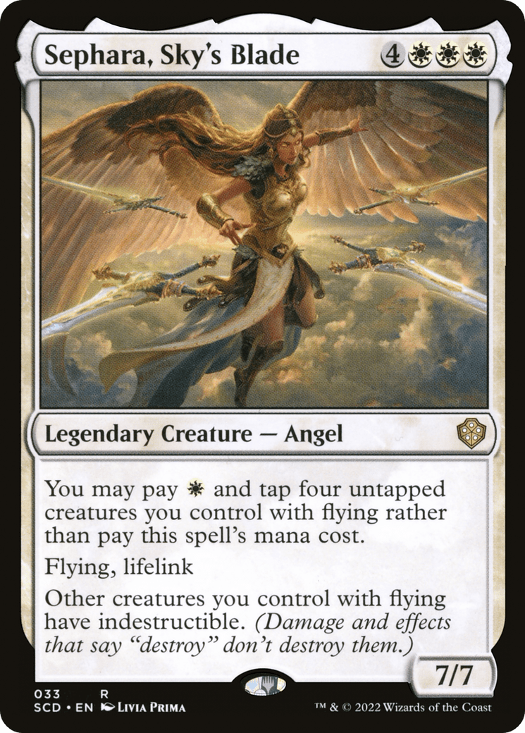 Sephara, Sky's Blade [Starter Commander Decks] MTG Single Magic: The Gathering  | Multizone: Comics And Games