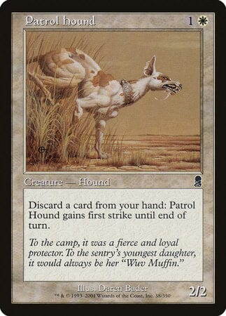 Patrol Hound [Odyssey] MTG Single Magic: The Gathering  | Multizone: Comics And Games