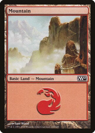 Mountain (245) [Magic 2010] MTG Single Magic: The Gathering  | Multizone: Comics And Games