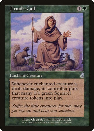 Druid's Call [Odyssey] MTG Single Magic: The Gathering  | Multizone: Comics And Games