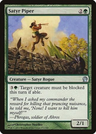Satyr Piper [Theros] MTG Single Magic: The Gathering  | Multizone: Comics And Games