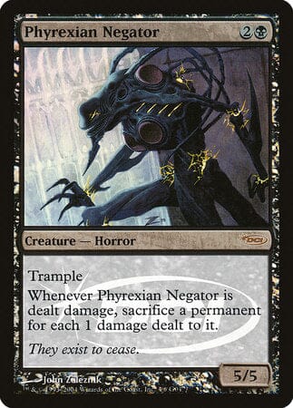 Phyrexian Negator [Judge Gift Cards 2004] MTG Single Magic: The Gathering  | Multizone: Comics And Games