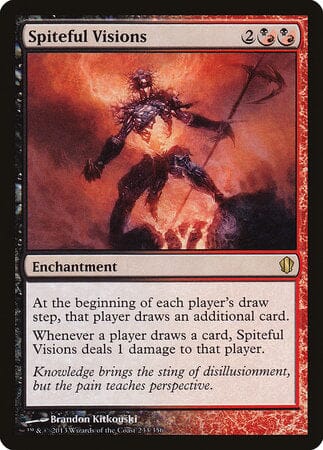 Spiteful Visions [Commander 2013] MTG Single Magic: The Gathering  | Multizone: Comics And Games