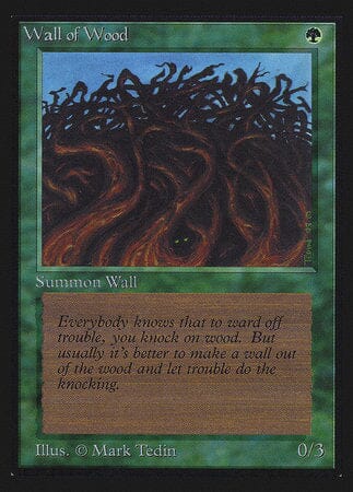 Wall of Wood (IE) [Intl. Collectors’ Edition] MTG Single Magic: The Gathering  | Multizone: Comics And Games