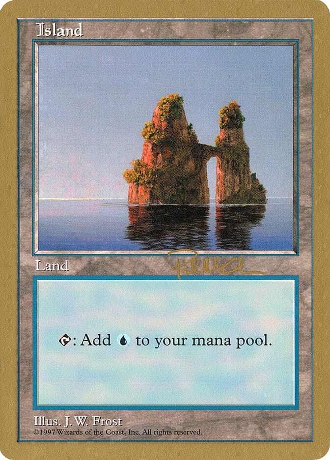 Island (pm436) (Paul McCabe) [World Championship Decks 1997] MTG Single Magic: The Gathering  | Multizone: Comics And Games