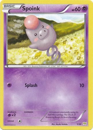 Spoink (1/30) [XY: Trainer Kit - Noivern] Pokemon Single Pokémon  | Multizone: Comics And Games