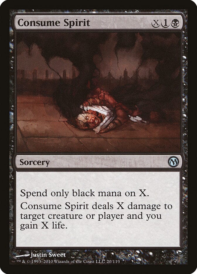 Consume Spirit [Duels of the Planeswalkers] MTG Single Magic: The Gathering  | Multizone: Comics And Games