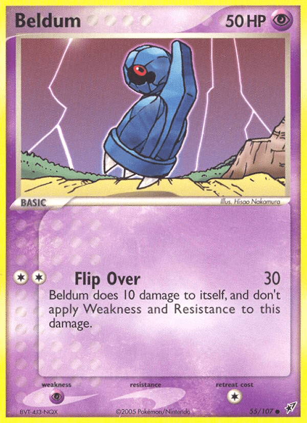 Beldum (55/107) [EX: Deoxys] Pokemon Single Pokémon  | Multizone: Comics And Games