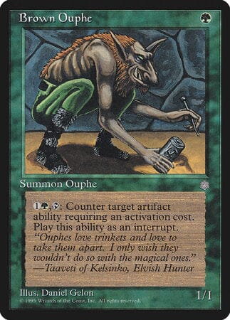 Brown Ouphe [Ice Age] MTG Single Magic: The Gathering  | Multizone: Comics And Games