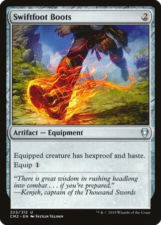 Swiftfoot Boots [Commander Anthology Volume II] MTG Single Magic: The Gathering  | Multizone: Comics And Games