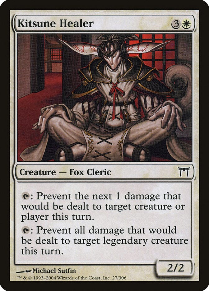 Kitsune Healer [Champions of Kamigawa] MTG Single Magic: The Gathering  | Multizone: Comics And Games