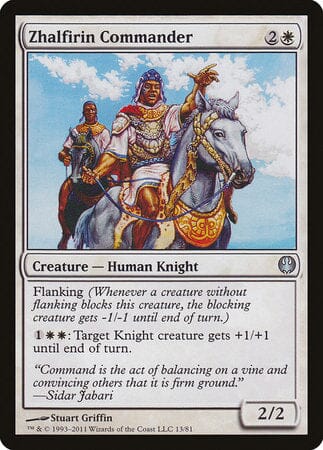 Zhalfirin Commander [Duel Decks: Knights vs. Dragons] MTG Single Magic: The Gathering  | Multizone: Comics And Games