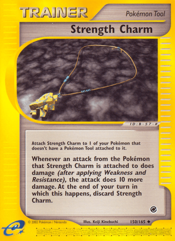 Strength Charm (150/165) [Expedition: Base Set] Pokemon Single Pokémon  | Multizone: Comics And Games