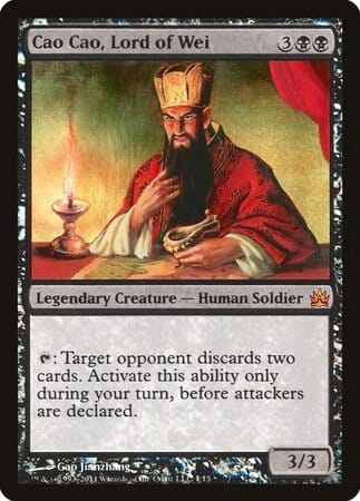 Cao Cao, Lord of Wei [From the Vault: Legends] MTG Single Magic: The Gathering  | Multizone: Comics And Games