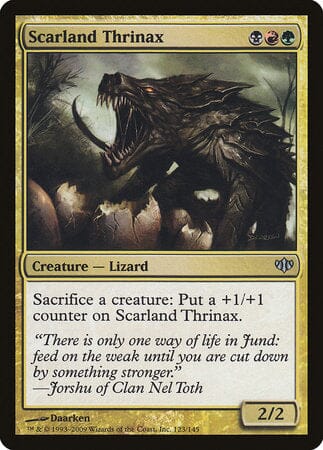 Scarland Thrinax [Conflux] MTG Single Magic: The Gathering  | Multizone: Comics And Games