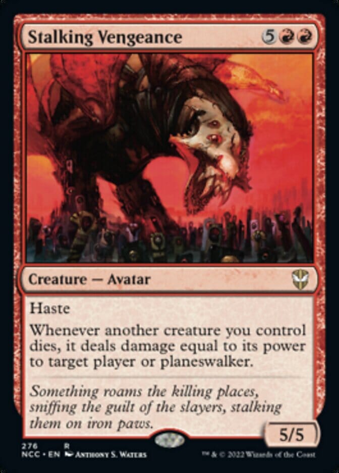 Stalking Vengeance [Streets of New Capenna Commander] MTG Single Magic: The Gathering  | Multizone: Comics And Games