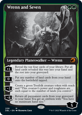 Wrenn and Seven [Innistrad: Double Feature] MTG Single Magic: The Gathering  | Multizone: Comics And Games