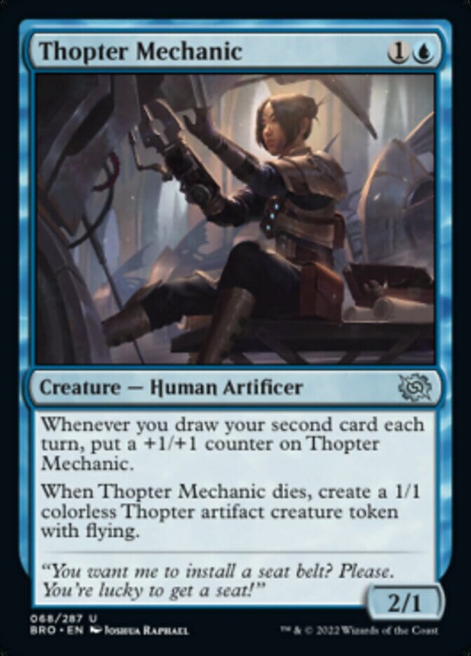 Thopter Mechanic [The Brothers' War] MTG Single Magic: The Gathering  | Multizone: Comics And Games