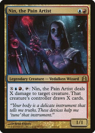 Nin, the Pain Artist [Commander 2011] MTG Single Magic: The Gathering  | Multizone: Comics And Games