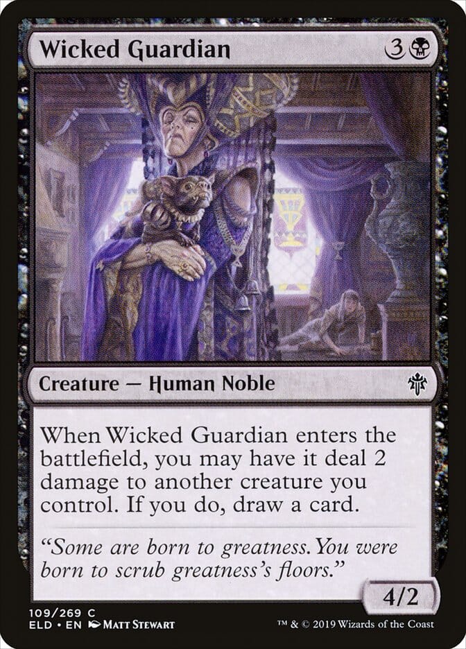 Wicked Guardian [Throne of Eldraine] MTG Single Magic: The Gathering  | Multizone: Comics And Games