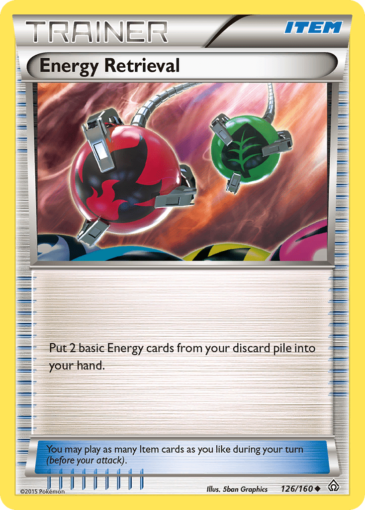 Energy Retrieval (126/160) [XY: Primal Clash] Pokemon Single Pokémon  | Multizone: Comics And Games