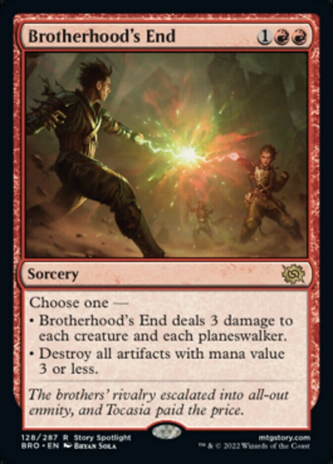 Brotherhood's End [The Brothers' War] MTG Single Magic: The Gathering  | Multizone: Comics And Games