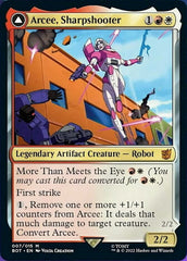 Arcee, Sharpshooter // Arcee, Acrobatic Coupe [Universes Beyond: Transformers] MTG Single Magic: The Gathering  | Multizone: Comics And Games