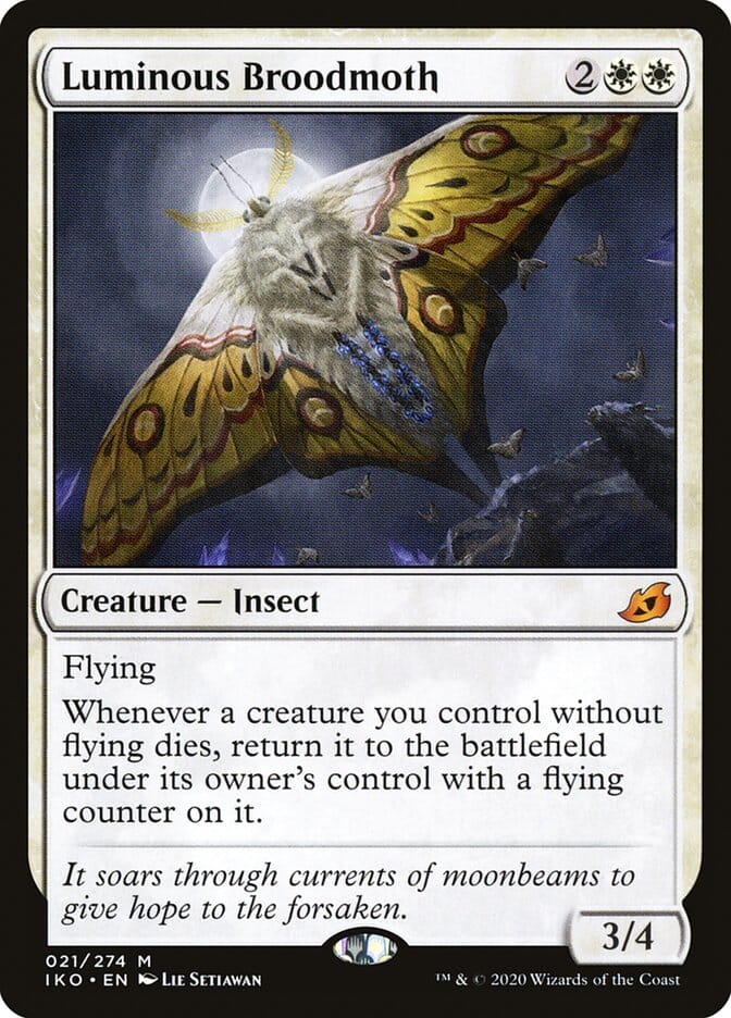 Luminous Broodmoth [Ikoria: Lair of Behemoths] MTG Single Magic: The Gathering  | Multizone: Comics And Games