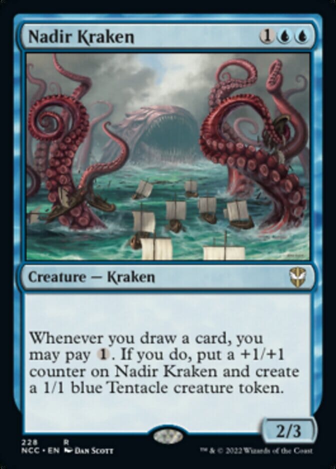 Nadir Kraken [Streets of New Capenna Commander] MTG Single Magic: The Gathering  | Multizone: Comics And Games