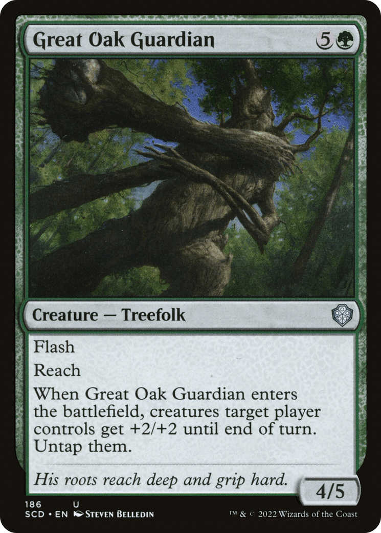 Great Oak Guardian [Starter Commander Decks] MTG Single Magic: The Gathering  | Multizone: Comics And Games