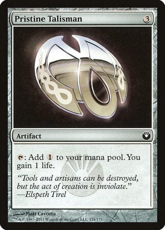Pristine Talisman [New Phyrexia Promos] MTG Single Magic: The Gathering  | Multizone: Comics And Games